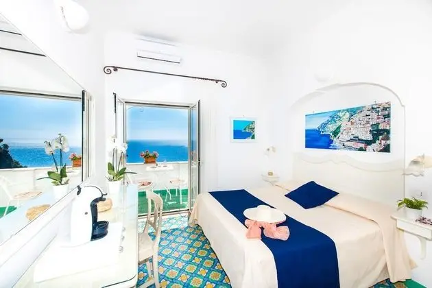 Tek Büyük Yataklı Oda, Veranda, Deniz Manzaralı
