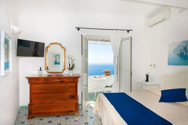 Tek Büyük Yataklı Oda, Veranda, Deniz Manzaralı