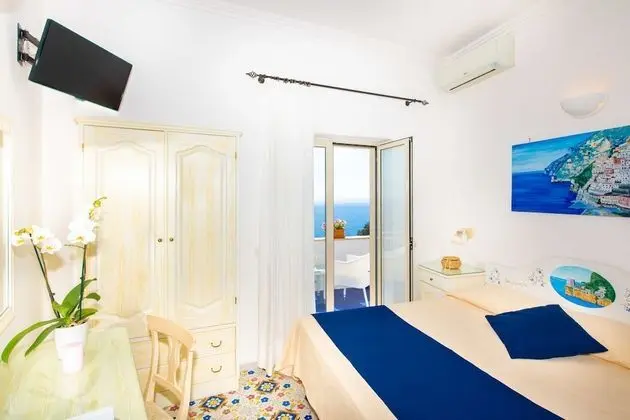 Tek Büyük Yataklı Oda, Veranda, Deniz Manzaralı