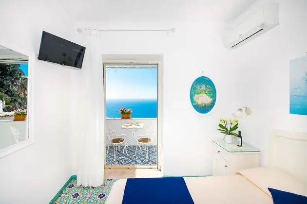 Tek Büyük Yataklı Oda, Veranda, Deniz Manzaralı