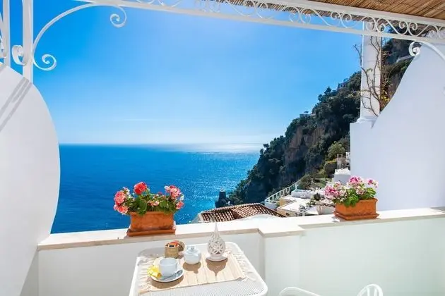 Tek Büyük Yataklı Oda, Veranda, Deniz Manzaralı