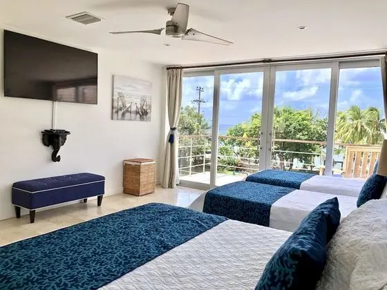 Deluxe Villa, 4 Yatak Odası, Kişiye Özel Havuzlu, Okyanusa Sıfır