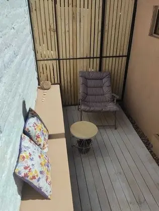 Tek Büyük Yataklı Oda, 1 Çift Kişilik Yatak, Teras (Double Room with Private Terrace)