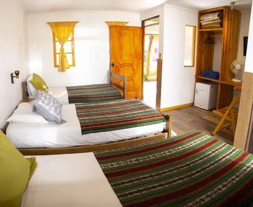 Üç Kişilik Oda, Teras (Triple Room with Private Terrace)