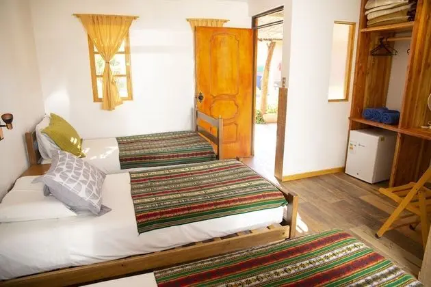 Üç Kişilik Oda, Teras (Triple Room with Private Terrace)