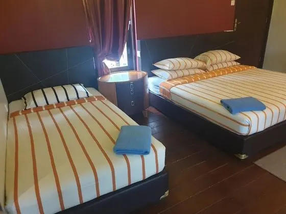 Deluxe Üç Kişilik Oda, Bahçe Manzaralı
