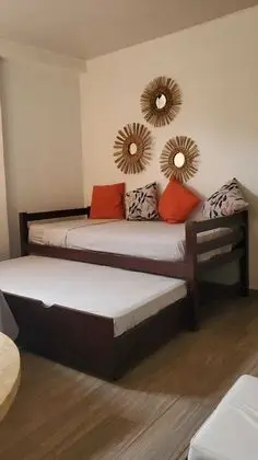 Family Tek Büyük Yataklı Oda, Birden Çok Yatak, Sigara İçilmez, Bahçe Manzaralı