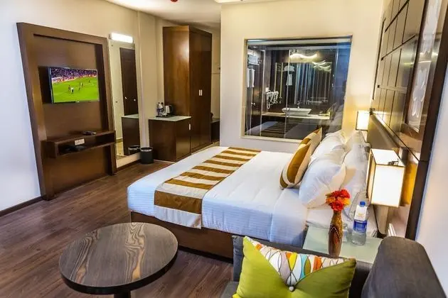 Deluxe Tek Büyük Yataklı Oda, Dağ Manzaralı