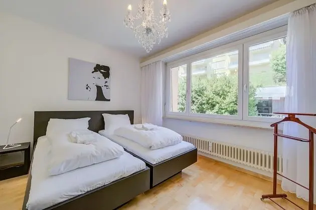 Family Apart Daire, Birden Çok Yatak, 2 Banyolu, Bahçeli (Casa Monti Belvedere)