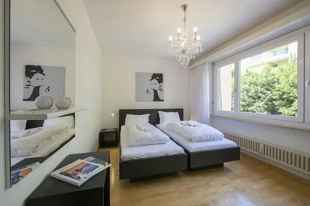 Family Apart Daire, Birden Çok Yatak, 2 Banyolu, Bahçeli (Casa Monti Belvedere)