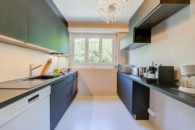 Family Apart Daire, Birden Çok Yatak, 2 Banyolu, Bahçeli (Casa Monti Belvedere)