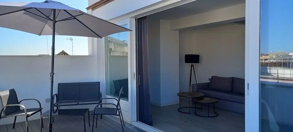 Panoramic Çatı Katı Süiti (Penthouse), Teras