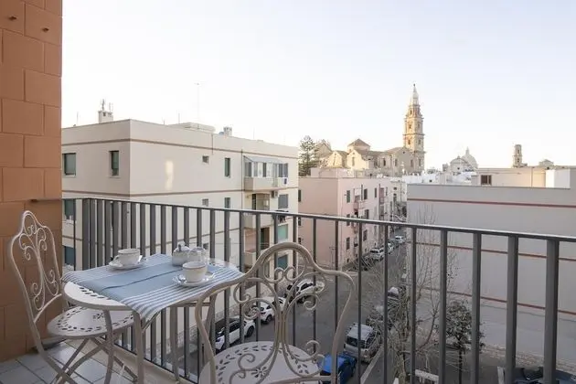 Family Apart Daire, Birden Çok Yatak, Buzdolabı ve Mikrodalga (Casa Pepitas apt sea front Monopoli)
