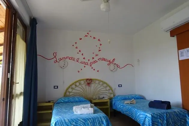 Family Tek Büyük veya İki Ayrı Yataklı Oda, Engellilere Uygun, Bahçe Manzaralı (Mirto 3)