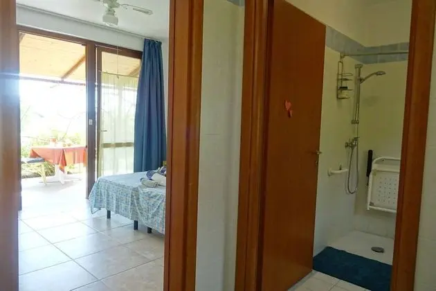 Family Tek Büyük veya İki Ayrı Yataklı Oda, Engellilere Uygun, Bahçe Manzaralı (Mirto 3)