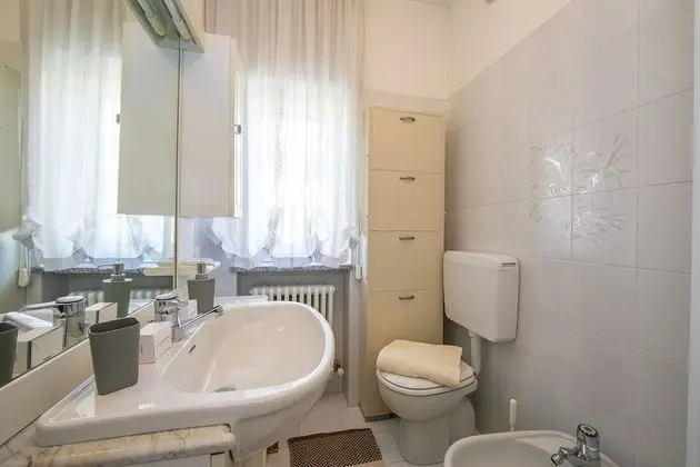 Family Apart Daire, Birden Çok Yatak, 2 Banyolu, Bahçeli (Casa Primula Torbole)