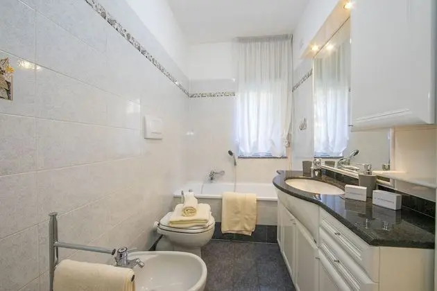 Family Apart Daire, Birden Çok Yatak, 2 Banyolu, Bahçeli (Casa Primula Torbole)