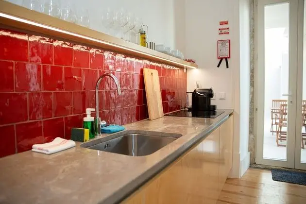 Premium Apart Daire, 2 Yatak Odası, Avlu Manzaralı (1E)