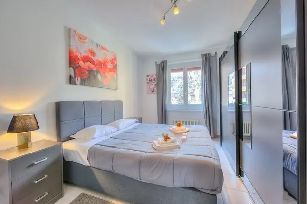 Family Apart Daire, 1 Çift Kişilik Yatak ve Çekyat (Casa Rosa)