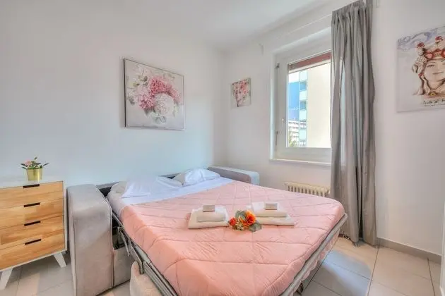 Family Apart Daire, 1 Çift Kişilik Yatak ve Çekyat (Casa Rosa)