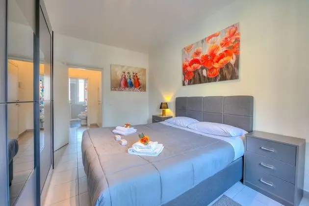 Family Apart Daire, 1 Çift Kişilik Yatak ve Çekyat (Casa Rosa)