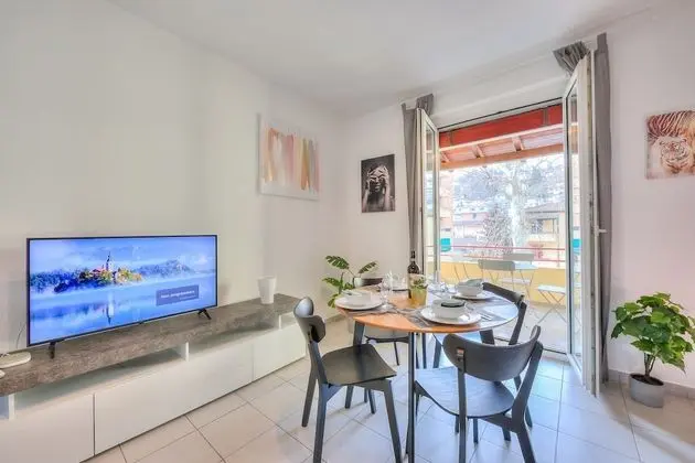 Family Apart Daire, 1 Çift Kişilik Yatak ve Çekyat (Casa Rosa)