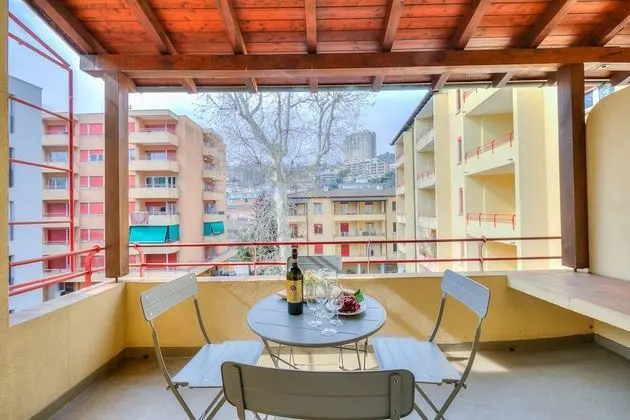 Family Apart Daire, 1 Çift Kişilik Yatak ve Çekyat (Casa Rosa)