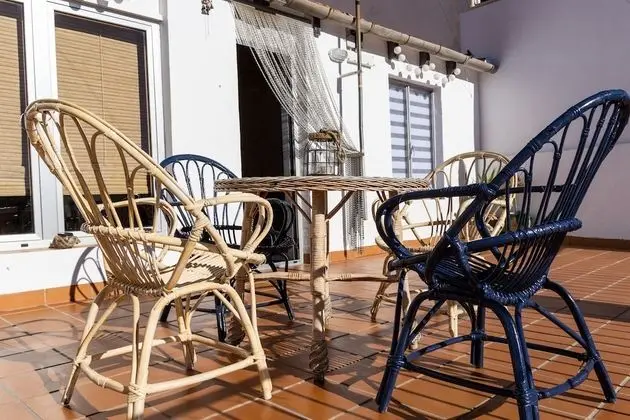 Exclusive Çatı Katı Süiti (Penthouse), Teras (La Cabanyeta 1 dormitorio, baño,salón)