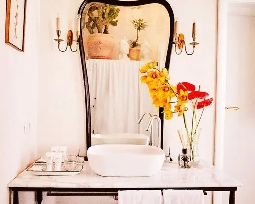 Tek Büyük Yataklı Oda, Teras, Tepe Manzaralı