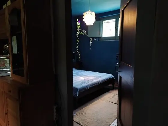 Tek Büyük Yataklı Oda, Ortak Banyo, Zemin Kat (Blu)