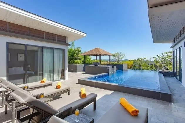 Villa, 4 Yatak Odası, Kişiye Özel Havuzlu, Kısmi Deniz Manzaralı