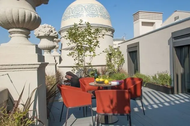 Panoramic Çatı Katı Süiti (Penthouse), Teras, Şehir Manzaralı