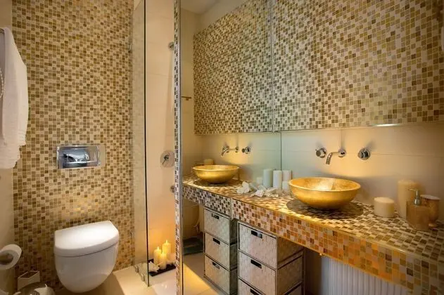 Luxury Villa, 3 Yatak Odası, Deniz Manzaralı (3 Fireplace included)