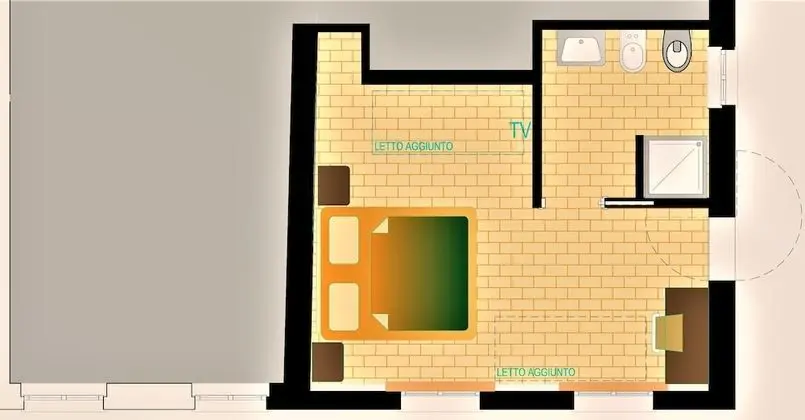 Family Dört Kişilik Oda, 1 Yatak Odası, Özel Banyo, Havuz Manzaralı