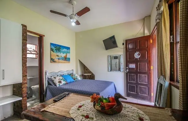 Aconchegante kitnet no Pero para 2 pessoas