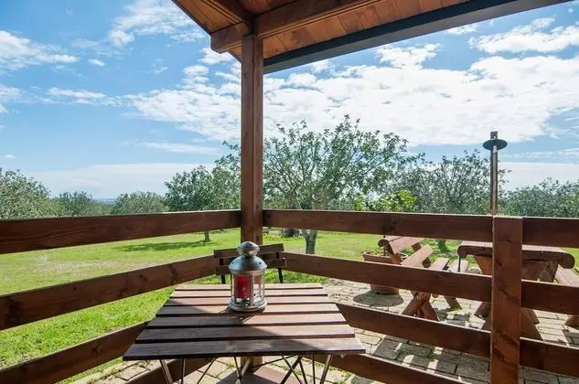 Panoramic Kır Evi, 1 Yatak Odası, Deniz Manzaralı, Bahçeli