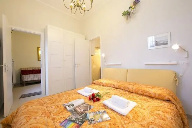 Family Apart Daire, 1 Çift Kişilik Yatak ve Çekyat, Bahçeli (Casetta al Lago)