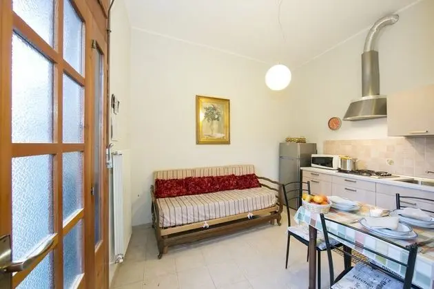 Family Apart Daire, 1 Çift Kişilik Yatak ve Çekyat, Bahçeli (Casetta al Lago)