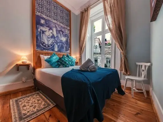 Tek Büyük Yataklı Oda, 1 Çift Kişilik Yatak, Balkon, Nehir Manzaralı