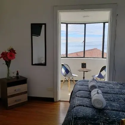 Panoramic Tek Büyük Yataklı Oda, 1 Çift Kişilik Yatak, Ortak Banyo, Deniz Manzaralı