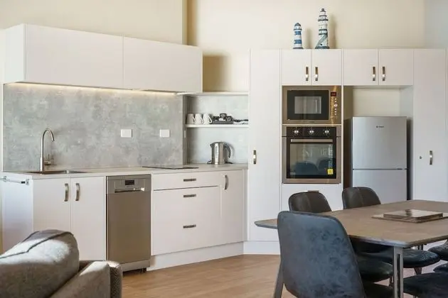 Deluxe Dağ Evi, 2 Yatak Odası, Küçük Mutfak, Okyanus Manzaralı (Chalet)