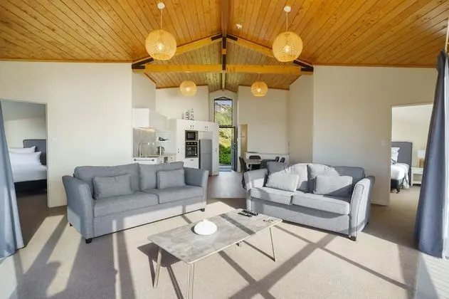 Deluxe Dağ Evi, 2 Yatak Odası, Küçük Mutfak, Okyanus Manzaralı (Chalet)