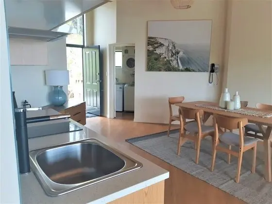 Deluxe Dağ Evi, 2 Yatak Odası, Küçük Mutfak, Okyanus Manzaralı (Chalet)