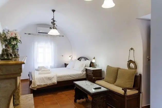 Deluxe Tek Büyük Yataklı Oda, Şömine