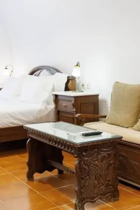 Deluxe Tek Büyük Yataklı Oda, Şömine