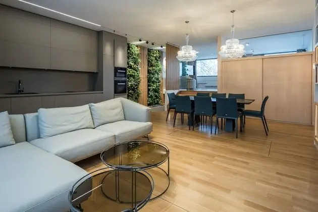 Deluxe Apart Daire, 3 Yatak Odası, Sauna, Nehir Manzaralı