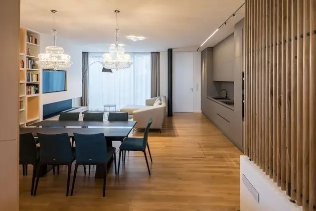 Deluxe Apart Daire, 3 Yatak Odası, Sauna, Nehir Manzaralı