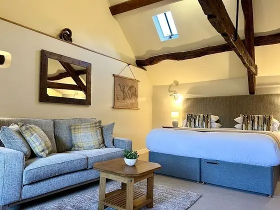 Signature Tek Büyük veya İki Ayrı Yataklı Oda, Banyolu/Duşlu, Deniz Manzaralı (Room 7 Harlech)