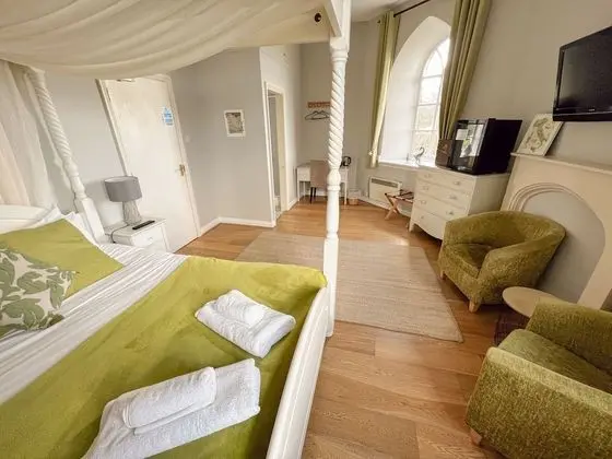 Tek Büyük Yataklı Oda, Banyolu/Duşlu (Large Four Poster)