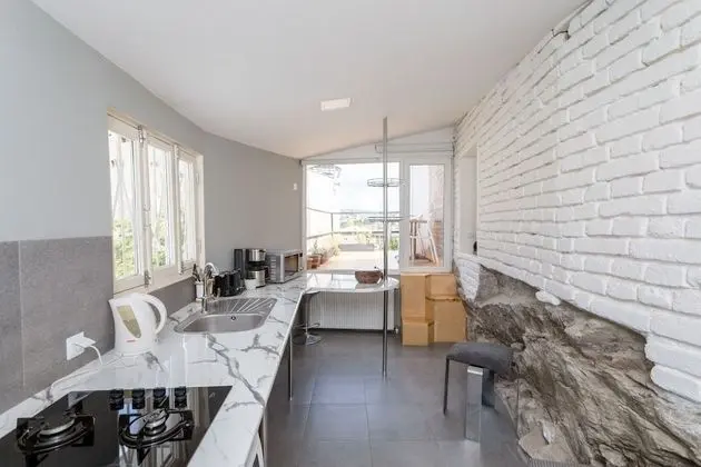 Design Stüdyo Süit, 1 En Büyük (King) Boy Yatak ve Çekyat, Balkon, Şehir Manzaralı